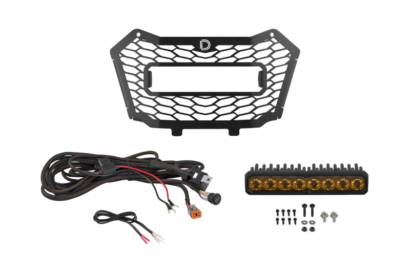 Honda Talon LED Light Bars - Diode Dynamics - SS10 Grille Max Yellow Combo - Yellow - `22-`25 Honda Talon LED Light Bars - Diode Dynamics - SS10 Grille Max Yellow Combo - Yellow - `22-`25